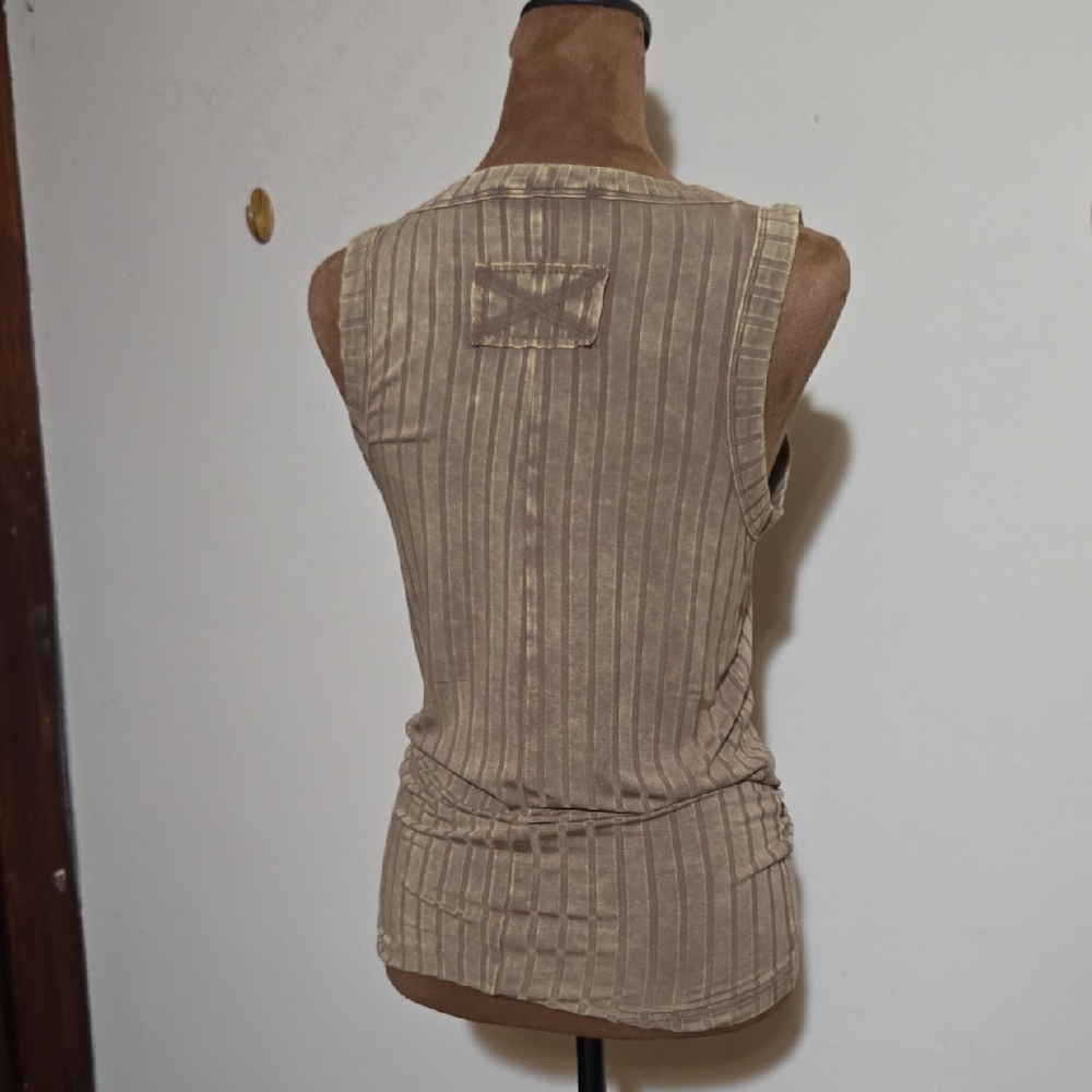 Z104 NWT Zenana Ribbed Sleeveless Tank With Exposed Sleeve Stretch Sm Md Lg XL - Picture 6 of 11